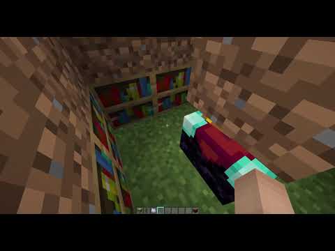 Minecraft 1.14 hidden Enchanting Table