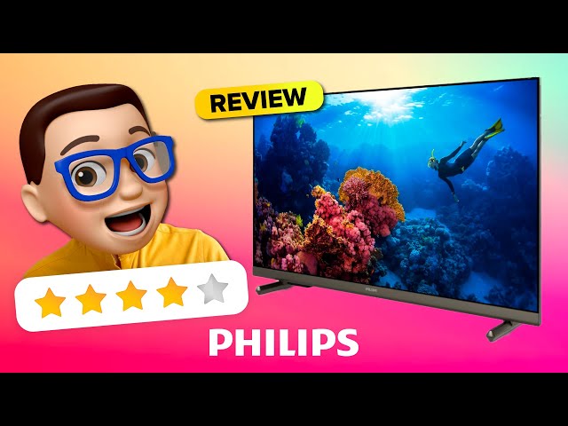 ASÍ es la TV Barata de PHILIPS | Smart TV PHILIPS con OS Saphi 🚀 | Unboxing y Review ✅