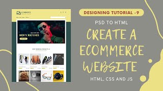 Copyright Text and Payment || Create an Ecommerce Website using HTML CSS and JS || PSD TO HTML
