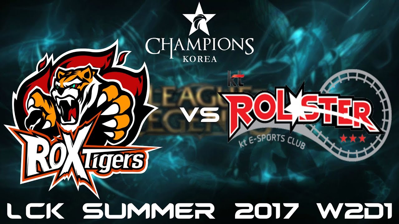 [LCK] ROX Tigers vs KT Rolster Highlight Game 1 W2D1 LCK SUMMER 2017