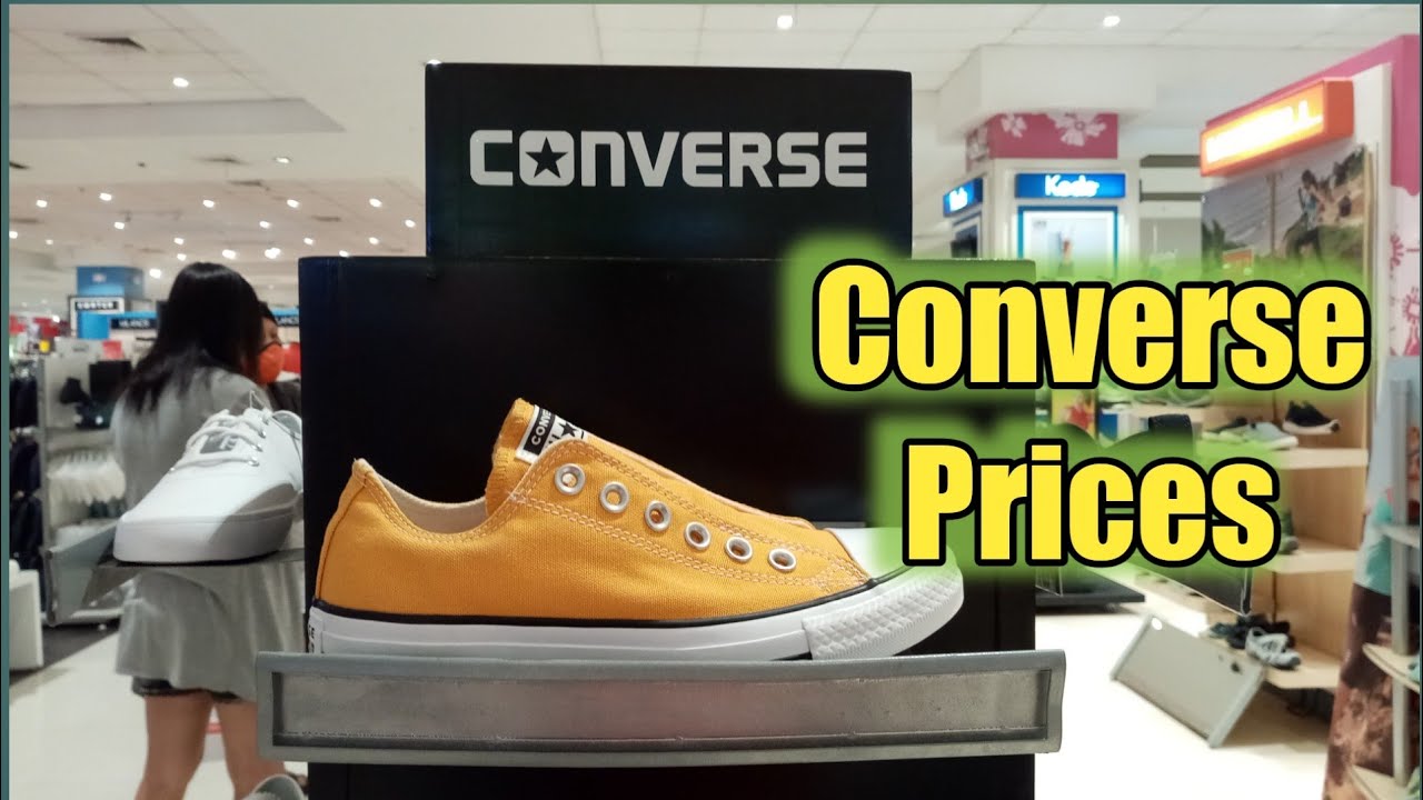 converse shoes price list