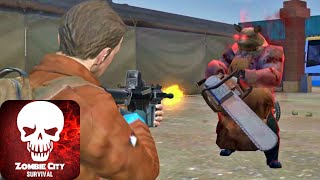 Zombie City Survival Part 5 - BOSS FIGHT INVASION RESIST Android Gameplay Walkthrough iOS NEW GAME screenshot 1