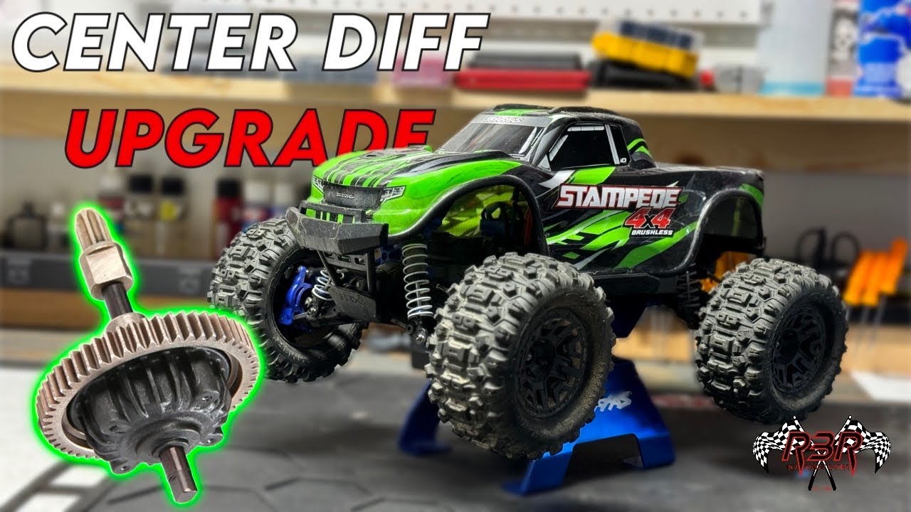 Traxxas Stampede BL2S Center Diff UPGRADE YouTube