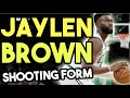 Jaylen Brown Shooting Form Breakdown