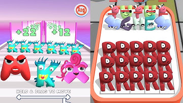 Merge Alphabet Lord Run vs Merge Number Block Number Lore Max Level Gameplay