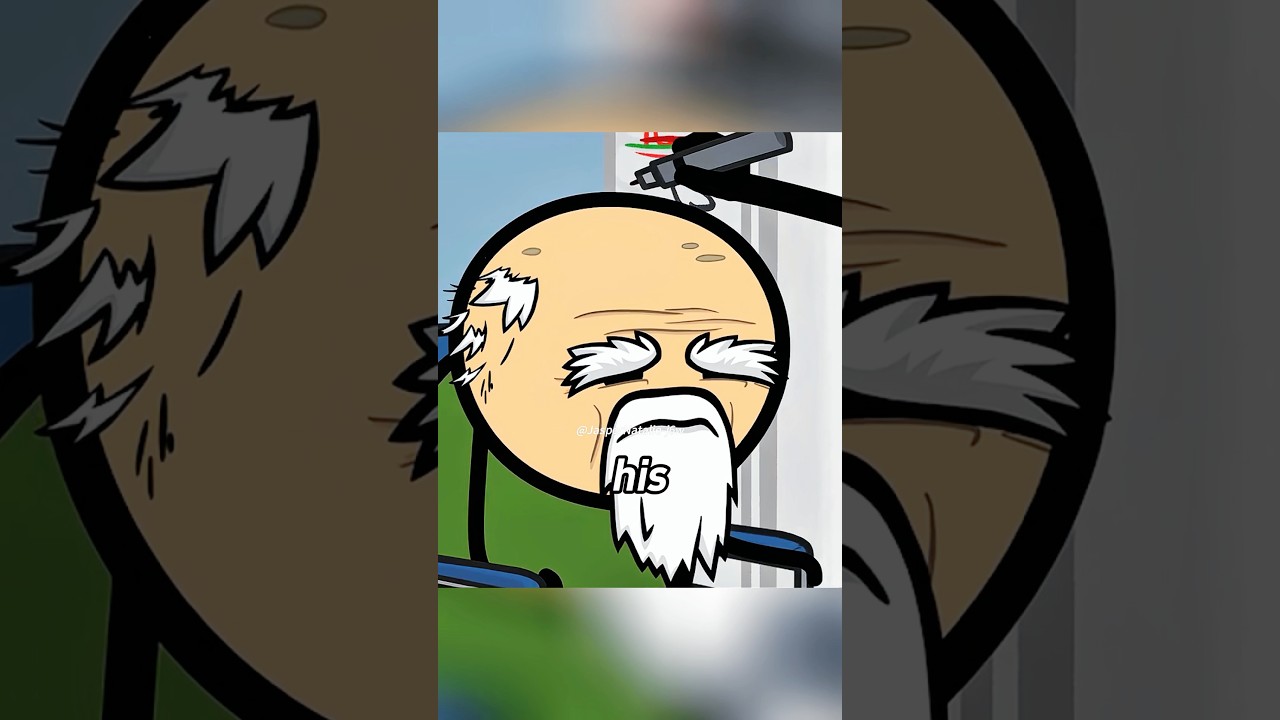 The boy's height became negative centimeters.