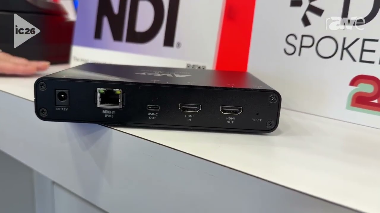 InfoComm 2026: AVer Showcases NC30 Dual NDI AVoIP Encoder and Decoder