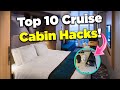 10 Best Cruise Ship Cabin Hacks!