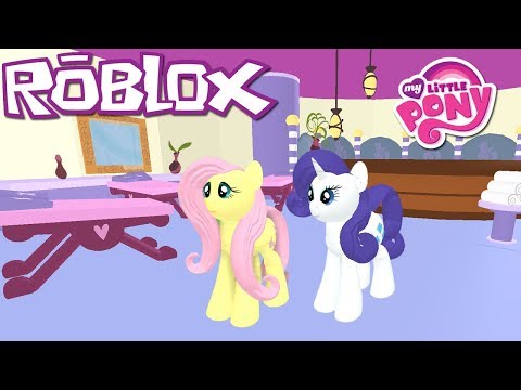 Roblox My Little Pony 3d Roleplay Is Magic Update Rarity Fluttershy Go To The Spa Youtube - roblox my little pony 3d roleplay is magic projectequestria gameplay nr0193