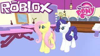 Roblox: My Little Pony 3D: Roleplay is Magic [UPDATE] ~ Rarity & Fluttershy Go To The Spa