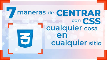 🚀 Cómo CENTRAR cualquier cosa con CSS FÁCILMENTE 👍🏻 Centrado VERTICAL y HORIZONTAL en 1 sola LÍNEA 📐
