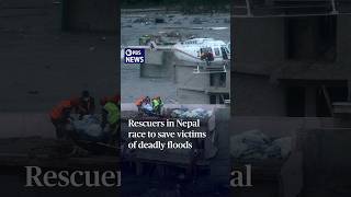 WATCH: Rescuers in Nepal race to save victims of deadly floods