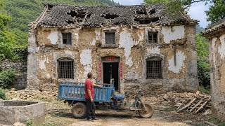 After 50 years alone, a driver rebuilds an ancient stone house to spend his final years in peace