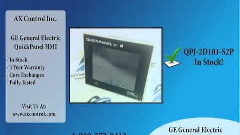 GE Fanuc Quickpanel Total Control QPJ-2D101-S2P QPJ2D101S2P 4.7 Inch STN Color HMI PanelStation