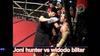 pencak silat#jawara joni hunter kewalahan#melawan atlit muay thai blitar...
