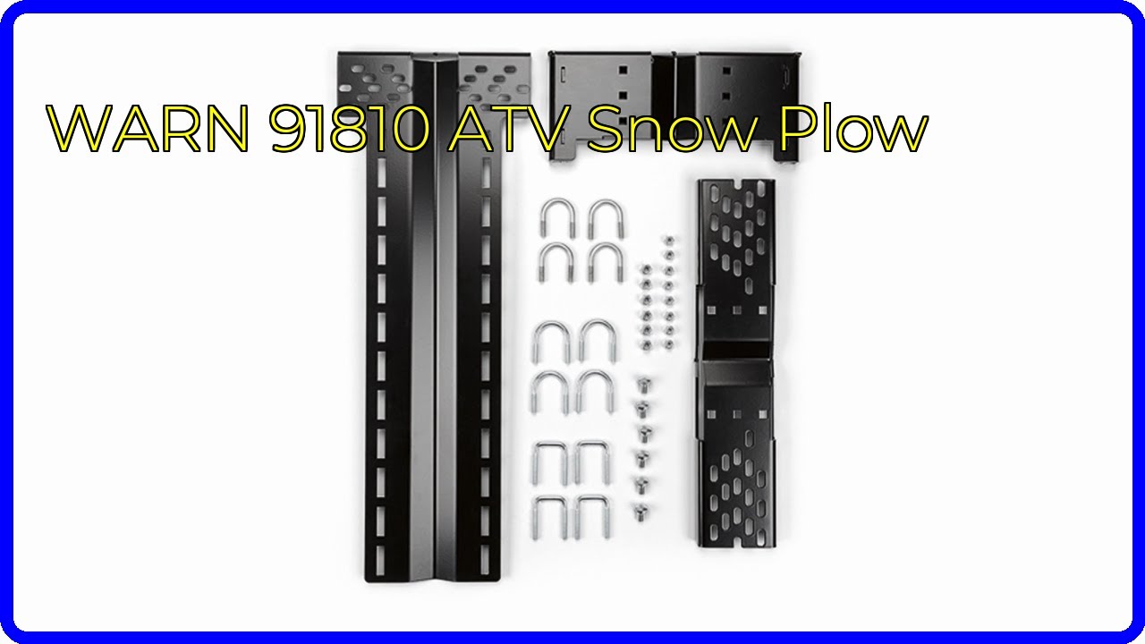 REVIEW (2026): WARN 91810 ATV Snow Plow. First Look.