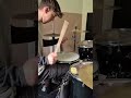 playing chop suey with 2 toms #drumcover #soad #serjtankian #2toms