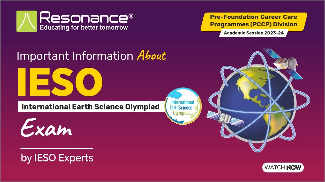 Important Information About "International Earth Science Olympiad (IESO