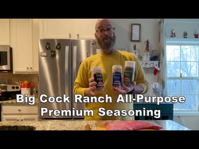Big Cock Ranch All-Purpose Premium Seasoning Special Shit, Bull Shit, and Good Shit