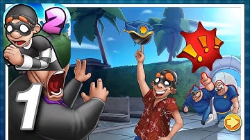 Robbery Bob 2 - Double Trouble - Gameplay Walkthrough Part 1 - Playa Mafioso (iOS,Android)