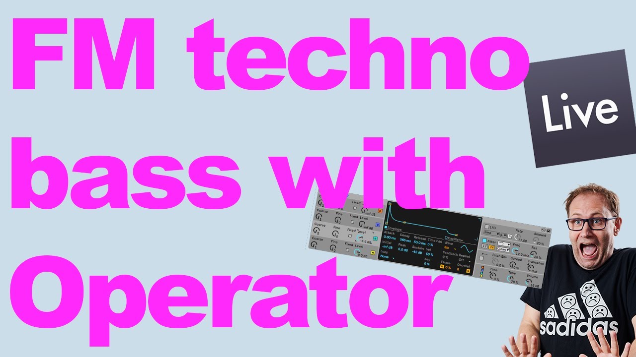 FM techno bass with Operator 