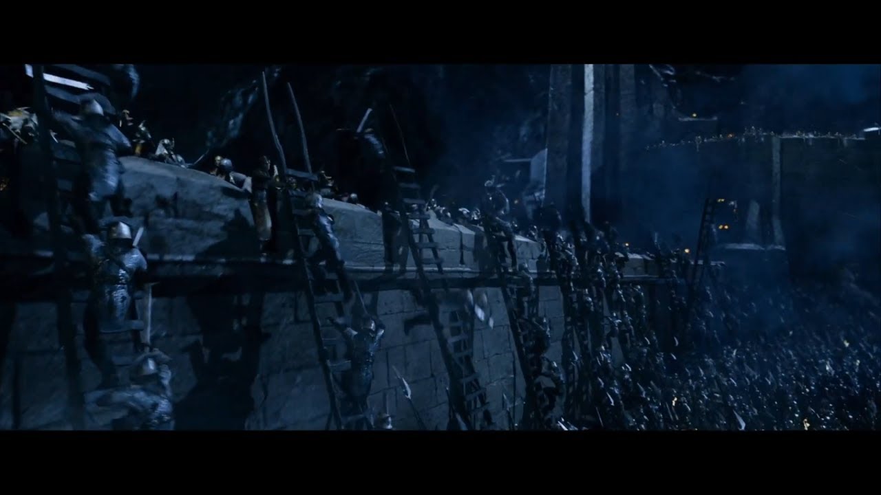 The Lord of the Rings: The Two Towers (2002) - Battle of Helm's Deep - Movie Clip Scene 4K