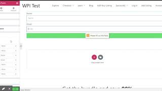 Elementor and Noptin Newsletter Integration