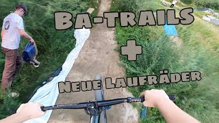 Ba-trails & Neue laufräder ( Dirtjump action)