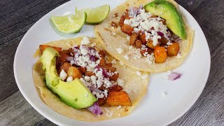 Authentic Mexican Potato Tacos - YOU WANT TO MAKE THESE NOW!