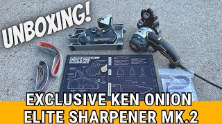 UNBOXING ~ Work Sharp EXCLUSIVE Ken Onion Edition - Elite Knife & Tool Sharpener MK.2