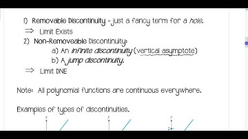 Math Analysis Video Notes - Continuity and IVT - Part 1 of 2