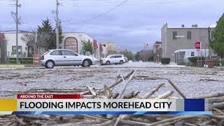 Morehead City closes roads due to flooding from winter storm system