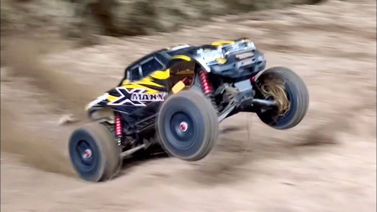 Traxxas XMaxx 8S with Studded Tires YouTube