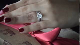 0.35Ct. Graduated Shared Prong Contour Ring Guard - Twobirch Tb-Guard-0054-Wg-F