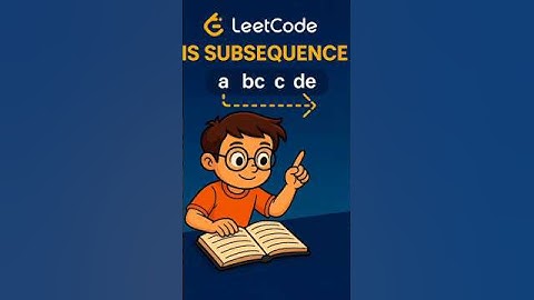 Leetcode Is Subsequence | optimize | in java | is subsequence of string | leetcode solution