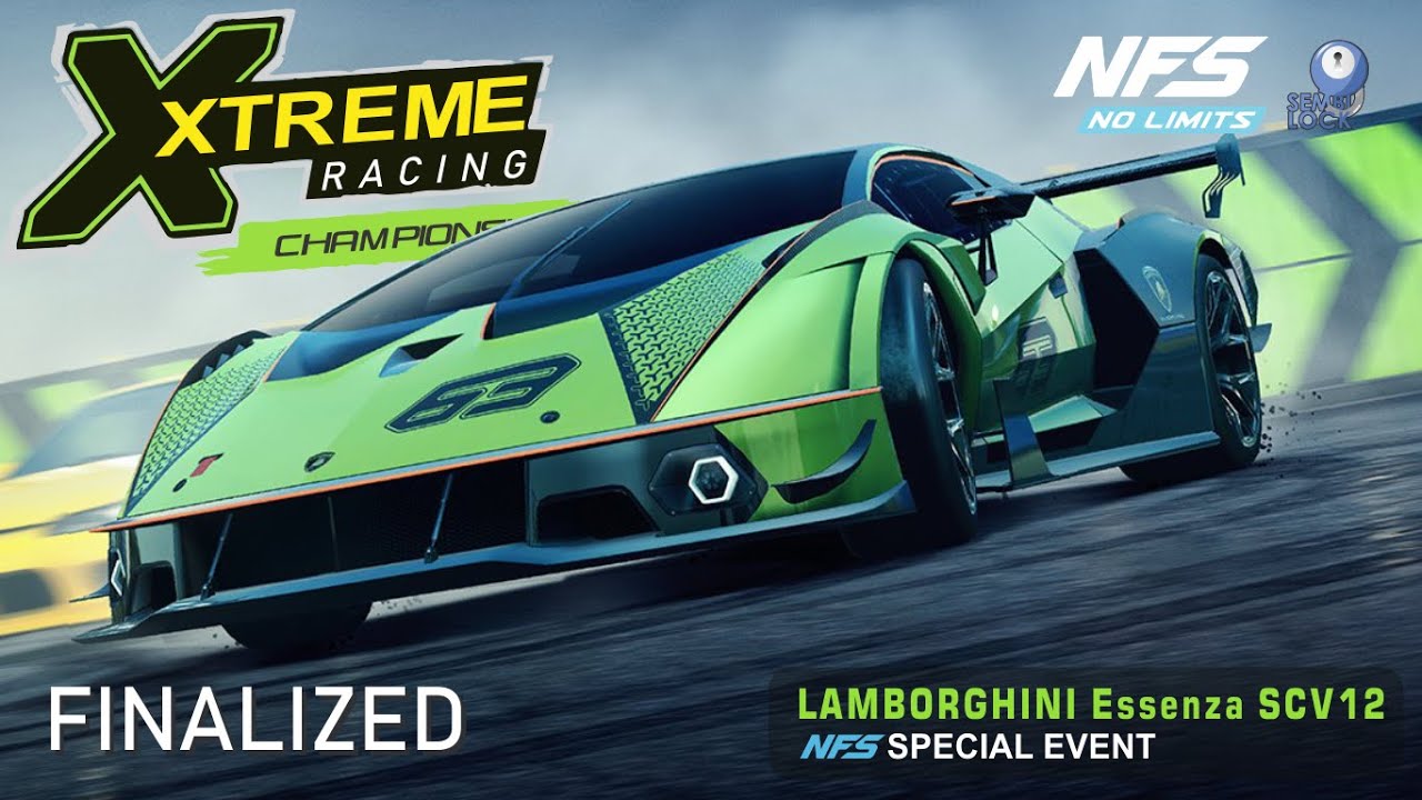 NFS No Limits | XRC Event | Lamborghini Essenza SCV12 Finalized
