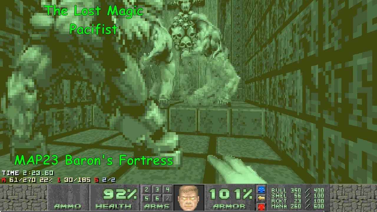 [WR] The Lost Magic MAP23 "Baron's Fortress" Pacifist in 