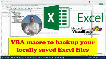 VBA macro to create a backup of your open Excel file