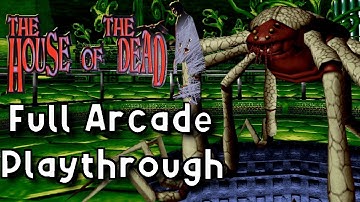 The House of The Dead  - Arcade Playthrough - 1080p/60FPS Sega Model AM2 PC  (Road to HoTd Remake)