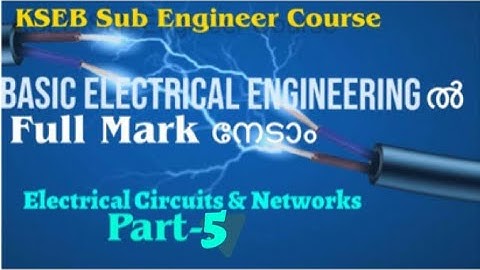 KSEB Sub Engineer✍️|Basic Electrical Engg Part-5| Electrical Waves ✨