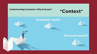 Evaluating Your Research Sources
