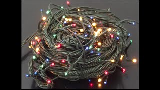 300 Multi Colour Incandescent Twinkle Mini Bulb String Lights