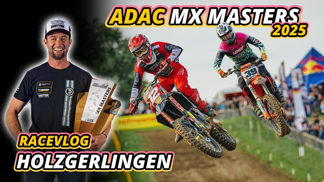 Der Titelkampf Nagl vs van de Moosdijk - wer wird Champ? Racevlog ADAC MX Masters Holzgerlingen 2025
