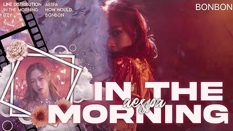 How Would AESPA sing IN THE MORNING (ITZY) - Line Distribution || a collab with strwbrryeri