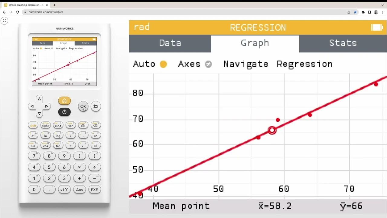 Online graphing calculator — NumWorks