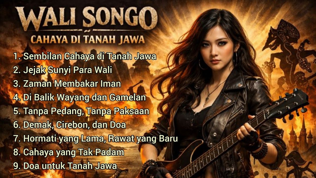 WALI SONGO — CAHAYA DI TANAH JAWA | Album Rock Metal 2026 Sejarah & Spiritualitas Nusantara