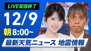 ウェザーニュースの配信のサムネイル画像