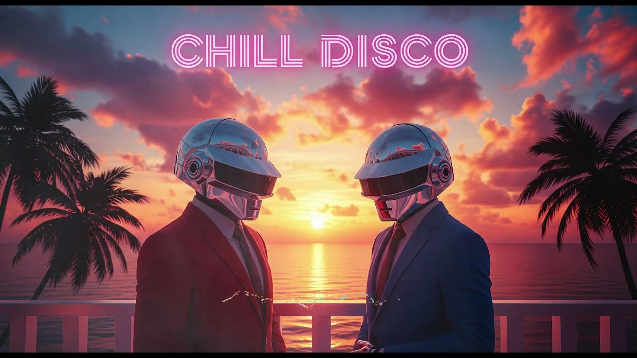 🔥 Digital Neon Nights 🌌 Chill Disco x Funkwave x Daft Punk Glow!