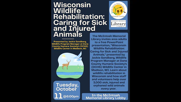 Wisconsin Wildlife Rehabilitation: Caring for Sick and Injured Animals
