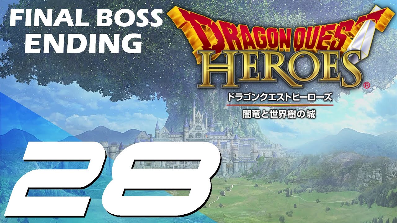 Dragon Quest Heroes (PS4) - Walkthrough Gameplay Part 28 Final Boss & Ending (60fps)